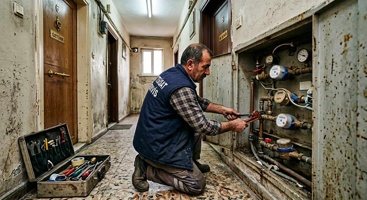 Su tesisatci bina su sayaci